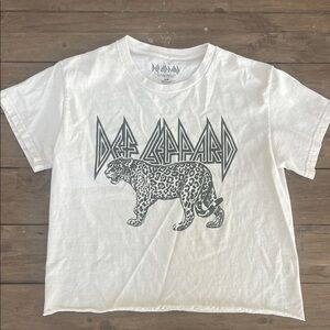 White Graphic Tee